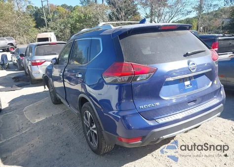 2017 Nissan Rogue Sl из США, поврежденный, VIN JN8AT2MT6HW142068